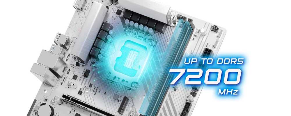 Základní deska ASRock B760M-X Gen5 černá Základní deska ASRock B760M-X Gen5 podporuje paměti DDR5 XMP i EXPO
