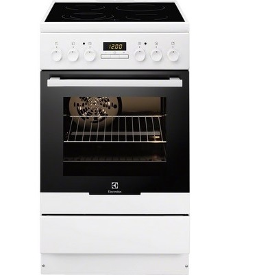 Sklokeramický sporák Electrolux EKC54550OW bílý
