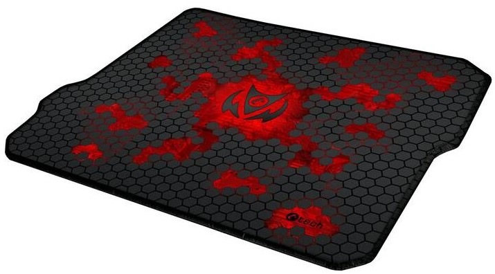 Podložka pod myš C-Tech ANTHEA CYBER 32 x 27 cm černá/zelená