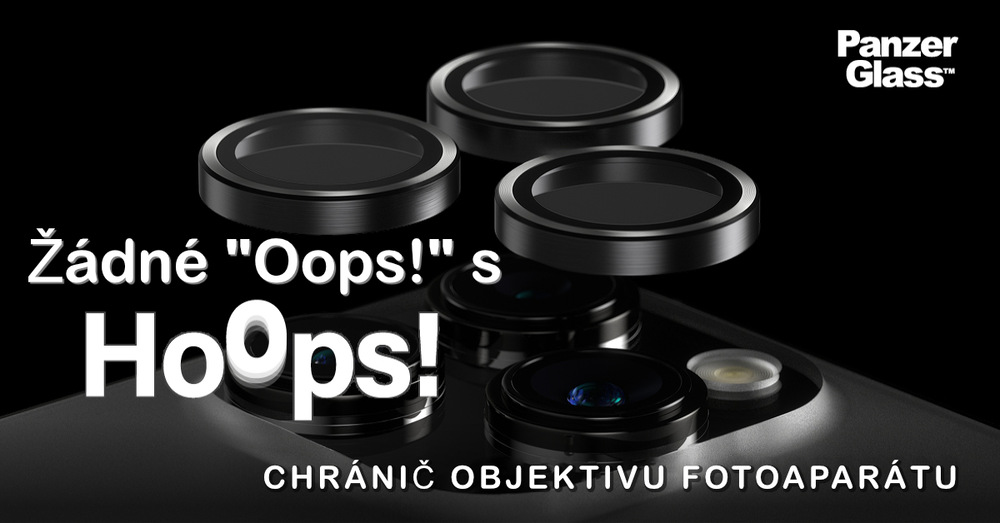 Ochranné sklo čočky fotoaparátu PanzerGlass HoOps na Apple iPhone 13 mini/13 PanzerGlass HoOps