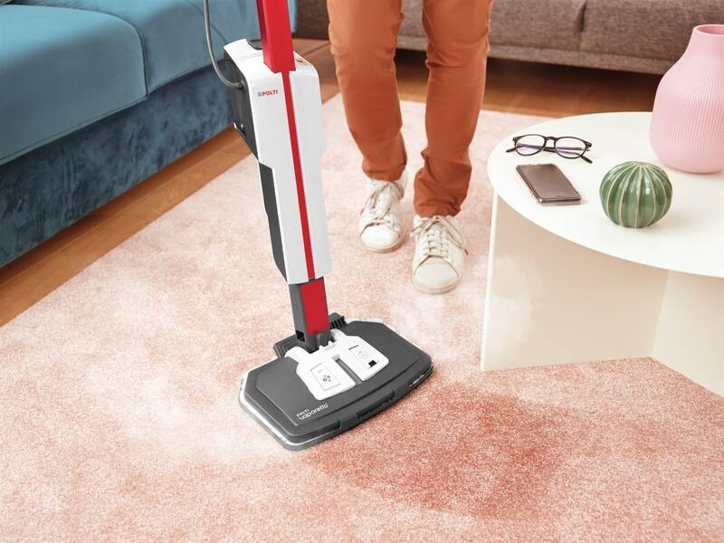 Parní mop Polti Vaporetto SV650 STYLE bílý/červený Parní mop Polti Vaporetto SV650 STYLE bílý/červený