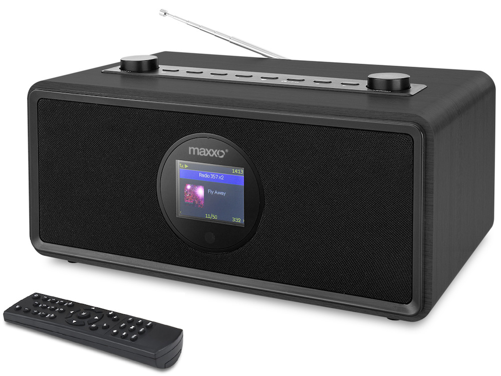 Internetový radiopřijímač s DAB+ Maxxo DT06 černý