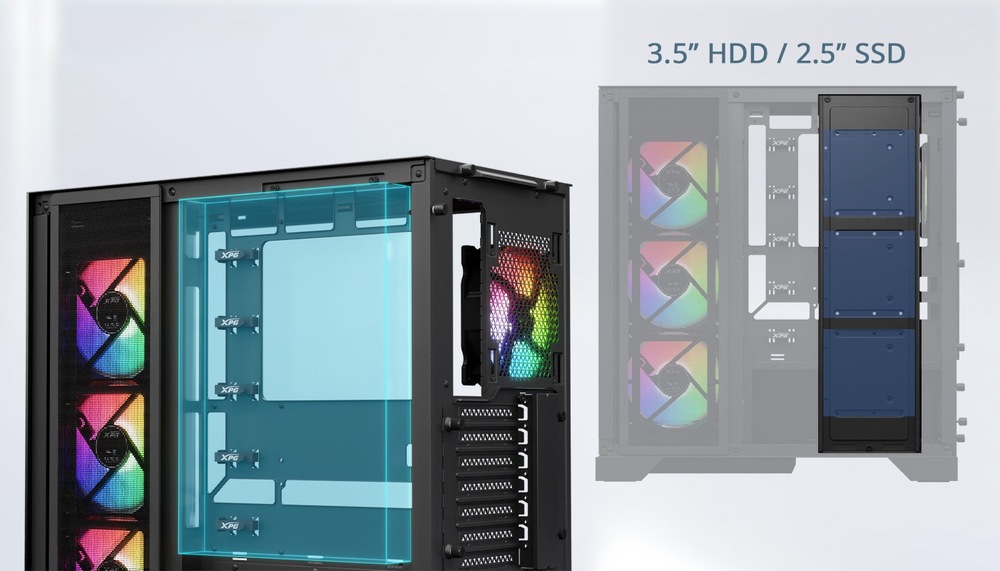 Case ADATA XPG Invader X černá