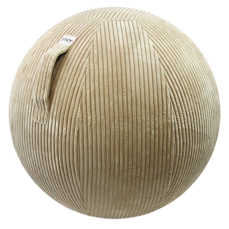 Sedací míč VLUV Bol Vlip 60–65 cm Beige, béžová barva.