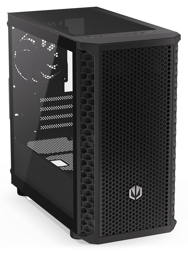 Počítačová skříň Case ENDORFY Signum M30 Air s prostorným interiérem, černá barva