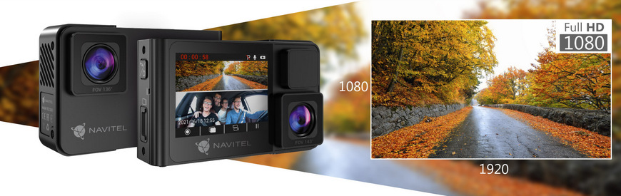 Autokamera NAVITEL RS2 DUO černá Autokamera NAVITEL RS2 DUO černá