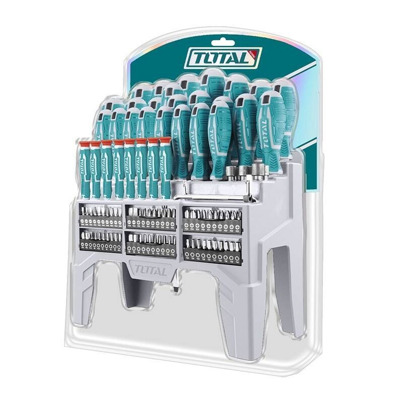 Sada šroubováků Total tools THT2506100 (100ks)