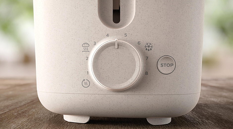 Topinkovač Philips Eco Conscious Edition HD2640/10 bílý Topinkovač Philips HD2640/10 Eco Conscious Edition