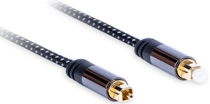 Kabel AQ Optický Toslink 3m - černý