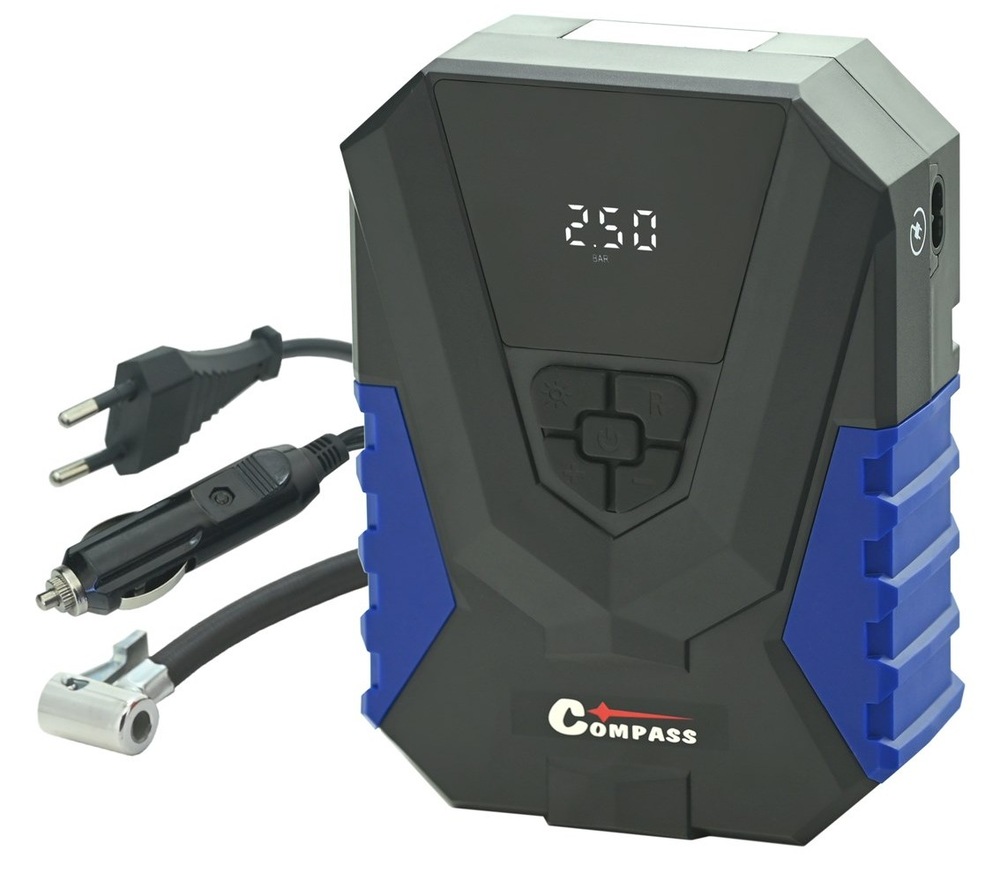 Kompresor Compass 12/230V SPACE se světlem + SOS