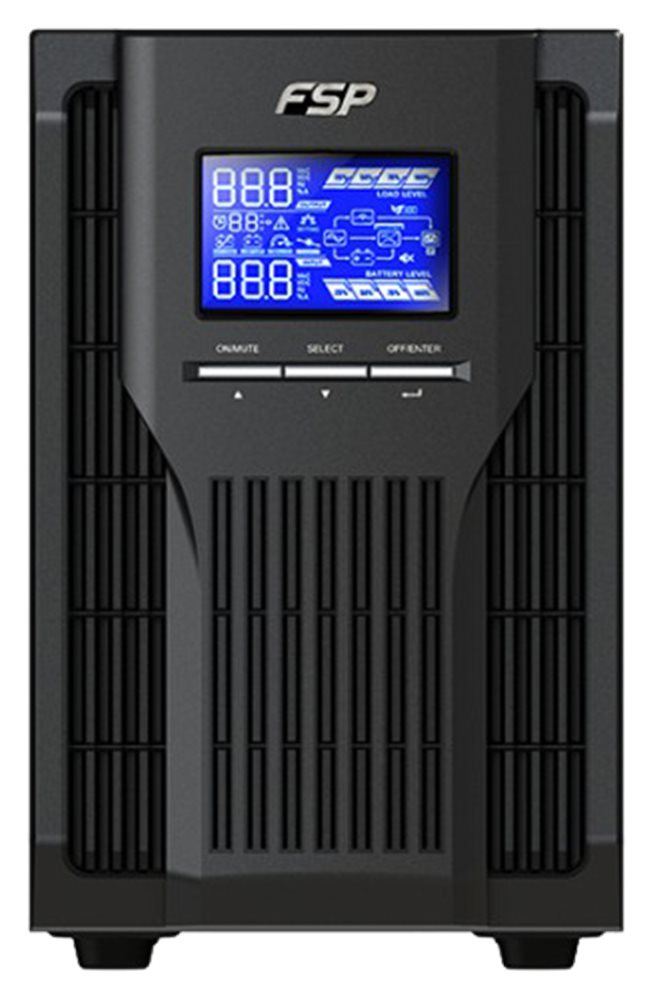 Záložní zdroj FSP CHAMP 2K tower nabízí výkon 2 000 VA