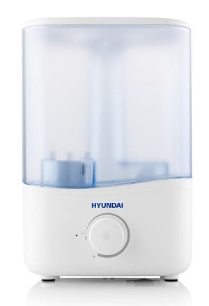 Zvlhčovač vzduchu Hyundai HUM 283 bílý Ultrazvukový zvlhčovač vzduchu Hyundai HUM 283, aromaterapie