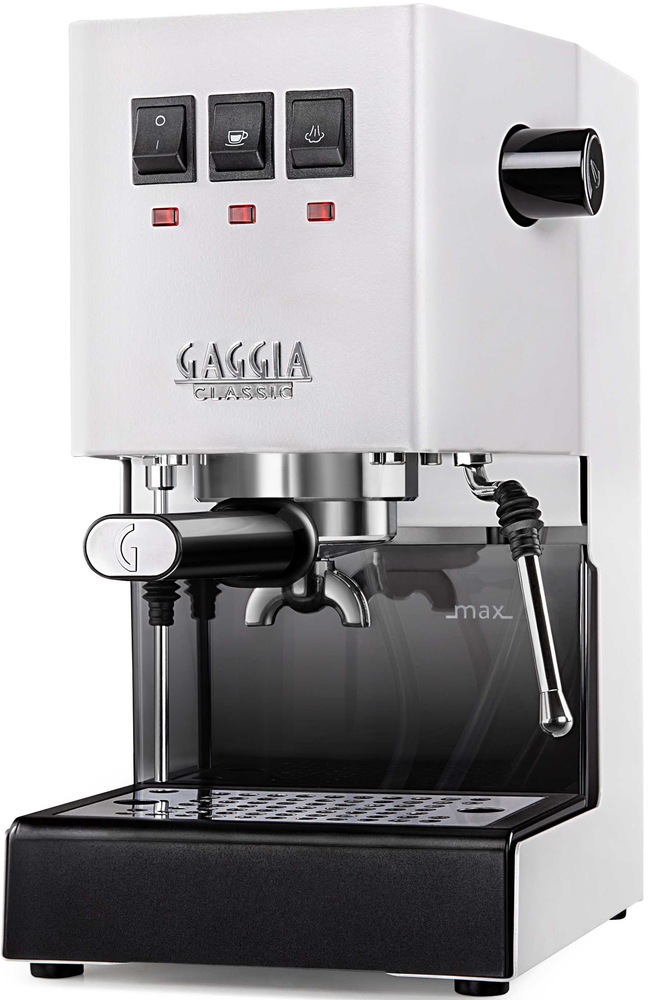 Pákový kávovar Gaggia Classic E24 bílý