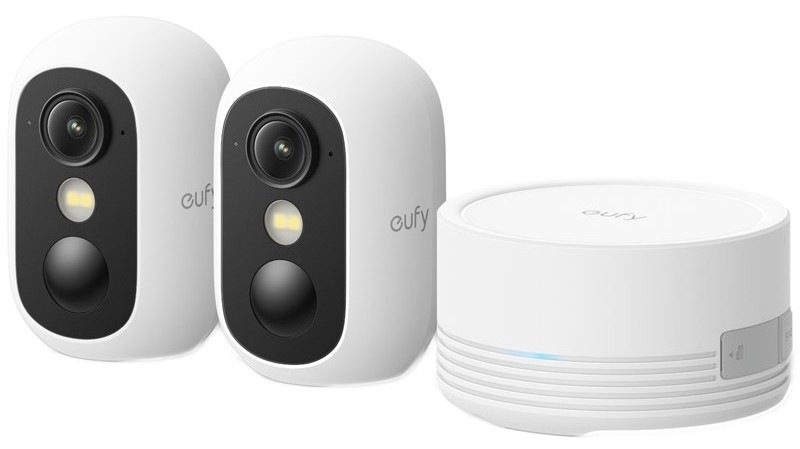 IP kamera Anker eufy C35 podporuje ukládání dat na microSD kartu