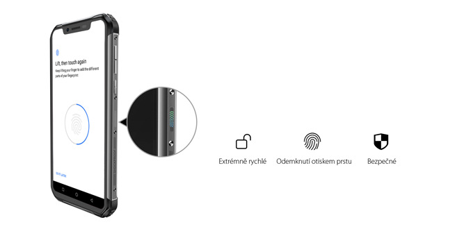 Mobilní telefon iGET BLACKVIEW GBV9600 Pro 2019 černý