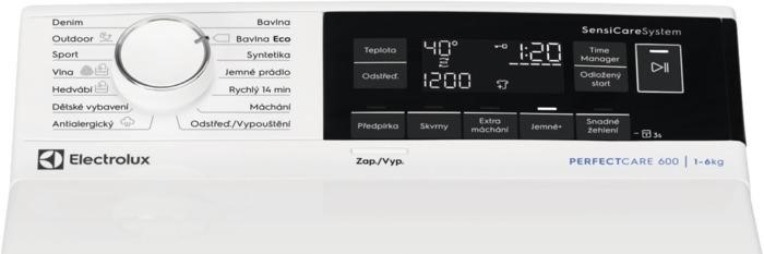 Pračka Electrolux PerfectCare 600 EW6T3262C bílá Pračka Electrolux PerfectCare 600 EW6T3262C bílá
