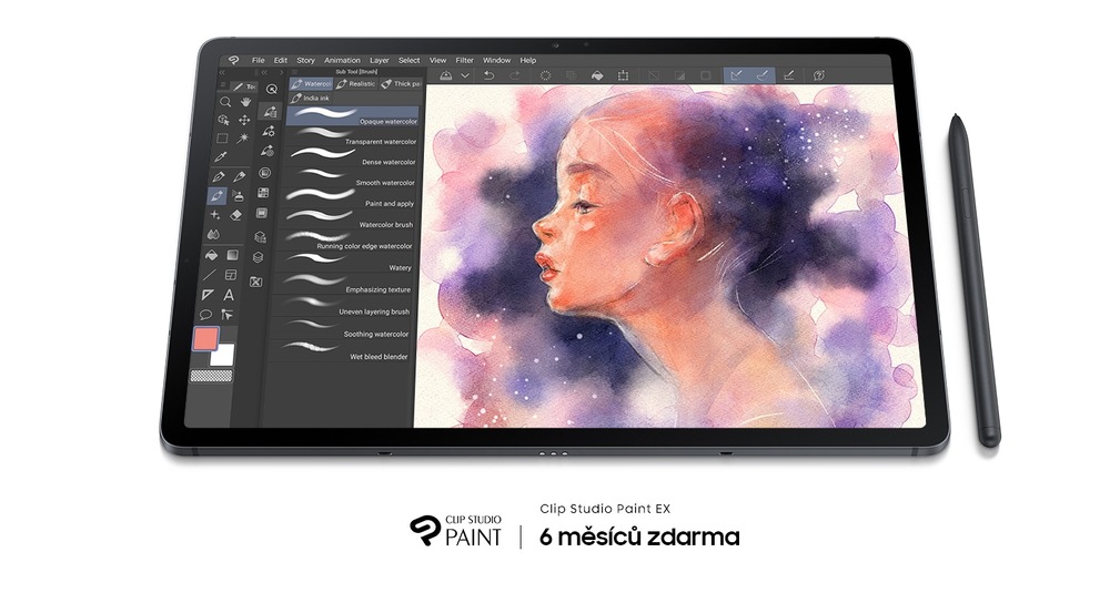 Dotykový tablet Samsung Galaxy Tab S7 FE 5G zelený