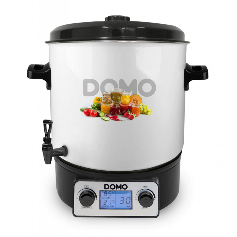 Zavařovací hrnec Domo DO42324PC bílý