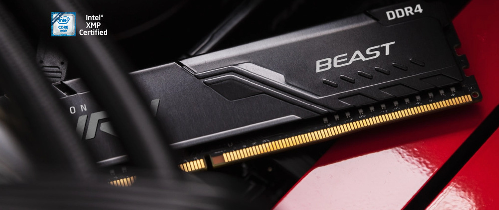 Operační paměť Kingston FURY Beast Black 64GB (2x32GB) DDR4 3200MHz CL16