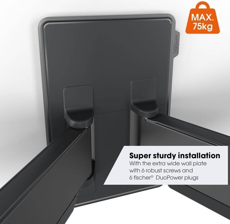 Držák TV Vogel’s TVM 5855 XXL pro úhlopříčky 55" až 100", nosnost 75 kg černý Držák TV Vogel’s TVM 5855 XXL pro úhlopříčky 55" až 100", nosnost 75 kg černý