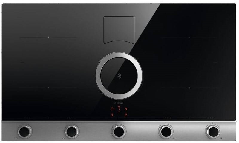 Indukční varná deska s odsáváním Elica NIKOLATESLA UNPLUGGED BLIX/F/90 černá