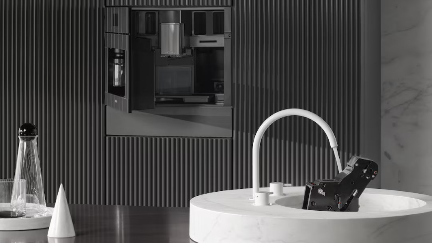 Vestavné espresso Miele CVA 7440 nerez Vestavné espresso Miele CVA 7440 nerez