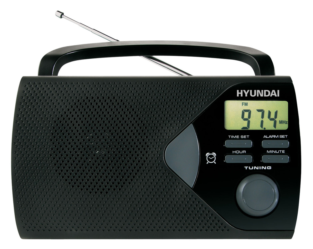 Rádio Hyundai PR 200S, černá