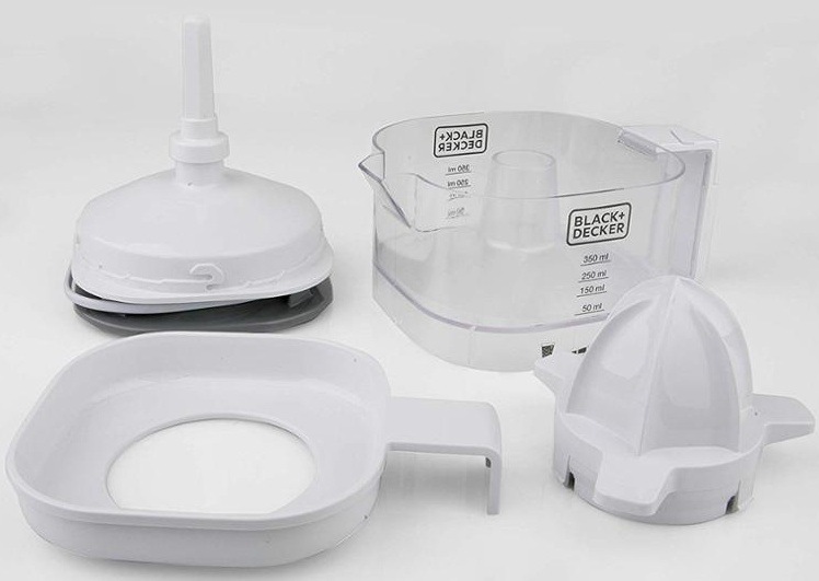 Lis na citrusy Black+Decker BXCJ25E černý/bílý Lis na citrusy Black+Decker BXCJ25E černý/bílý