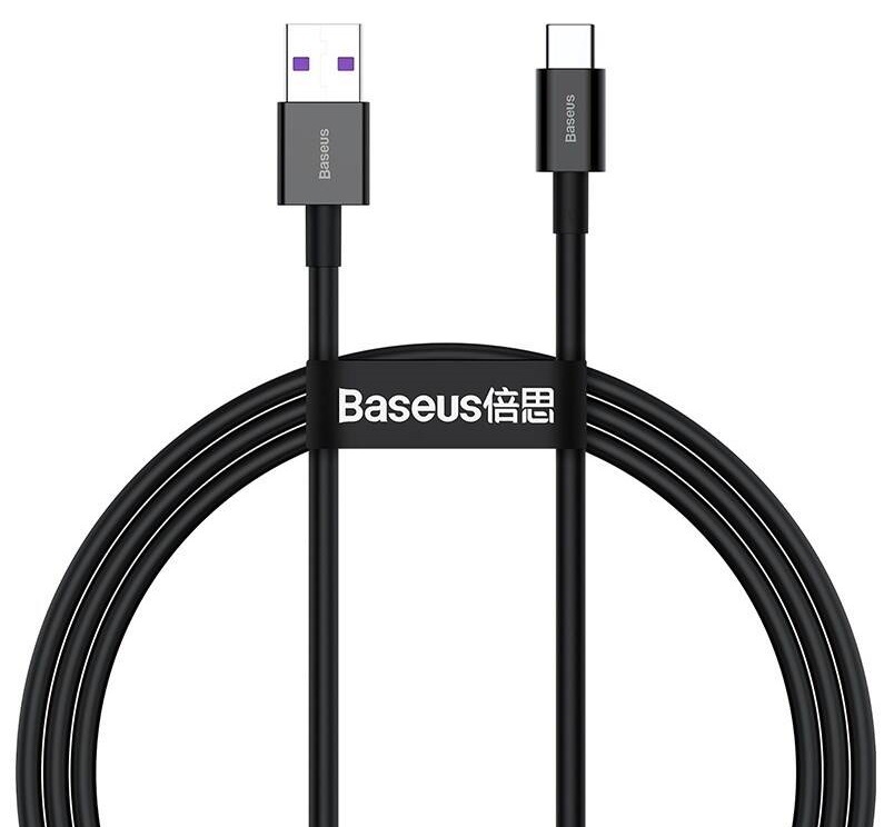 Kabel Baseus Superior Series USB/USB-C 66W, 2m černý