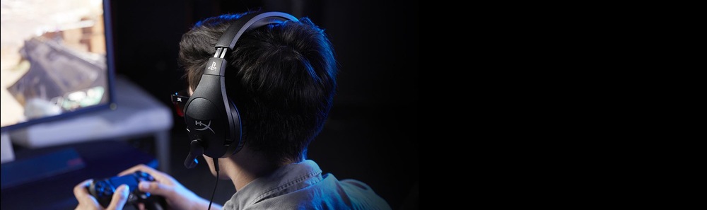 Headset HyperX Cloud Stinger černý/červený HyperX Cloud Stinger (PS4 Licensed)
