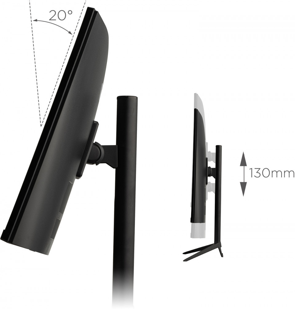 Herní monitor ViewSonic VX2718-2KPC-MHDJ černý ViewSonic VX2718-2KPC-MHDJ