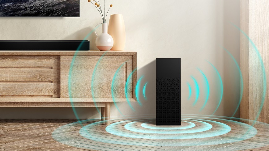 Soundbar Hisense HS2100 černý Soundbar Hisense HS2100, černý, basy