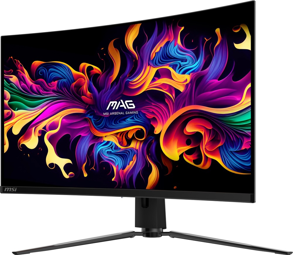 Herní monitor MSI MAG 321CUP QD-OLED černý