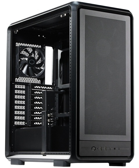 Detail obrázku PC skříně.