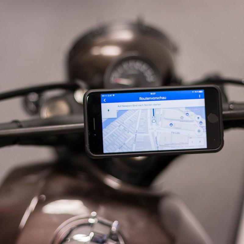 Držák na mobil SP Connect Moto Mirror Bundle LT na Samsung Galaxy S20 Ultra Držák na mobil SP Connect Moto Mirror Bundle LT na Samsung Galaxy S20 Ultra