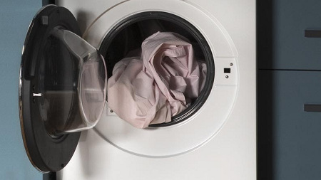 Pračka se sušičkou Haier HWD80-B14979-S bílá Vážení