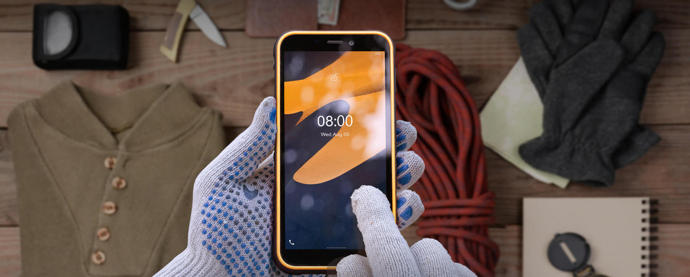 Mobilní telefon UleFone Armor X8i oranžový Mobilní telefon UleFone Armor X8i oranžový