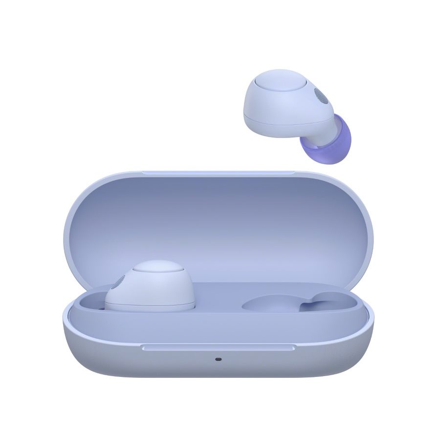Sluchátka Sony WF-C700N, fialová, bezdrátová bluetooth sluchátka