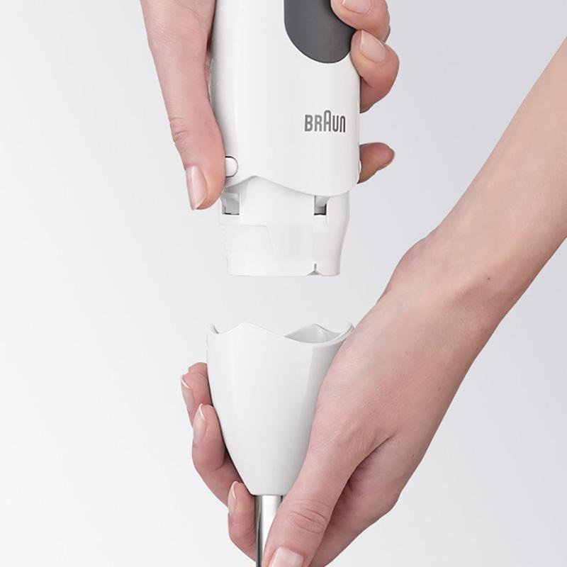 Ponorný mixér Braun MultiQuick 3 Vario MQ3100WH PLUS šedý/bílý Ponorný mixér Braun MultiQuick 3 Vario MQ3100WH PLUS šedý/bílý