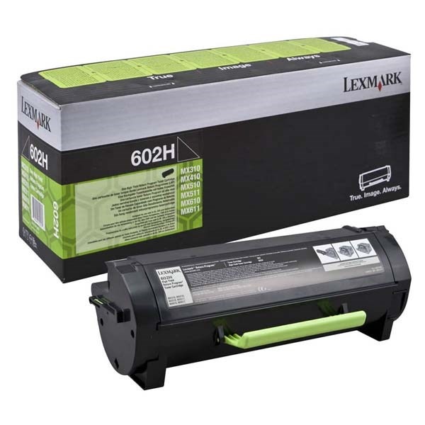 Toner Lexmark 60F2H00, 10000 stran, 602H, pro MX611de, MX511de, MX410de, MX611dhe, MX51 černý