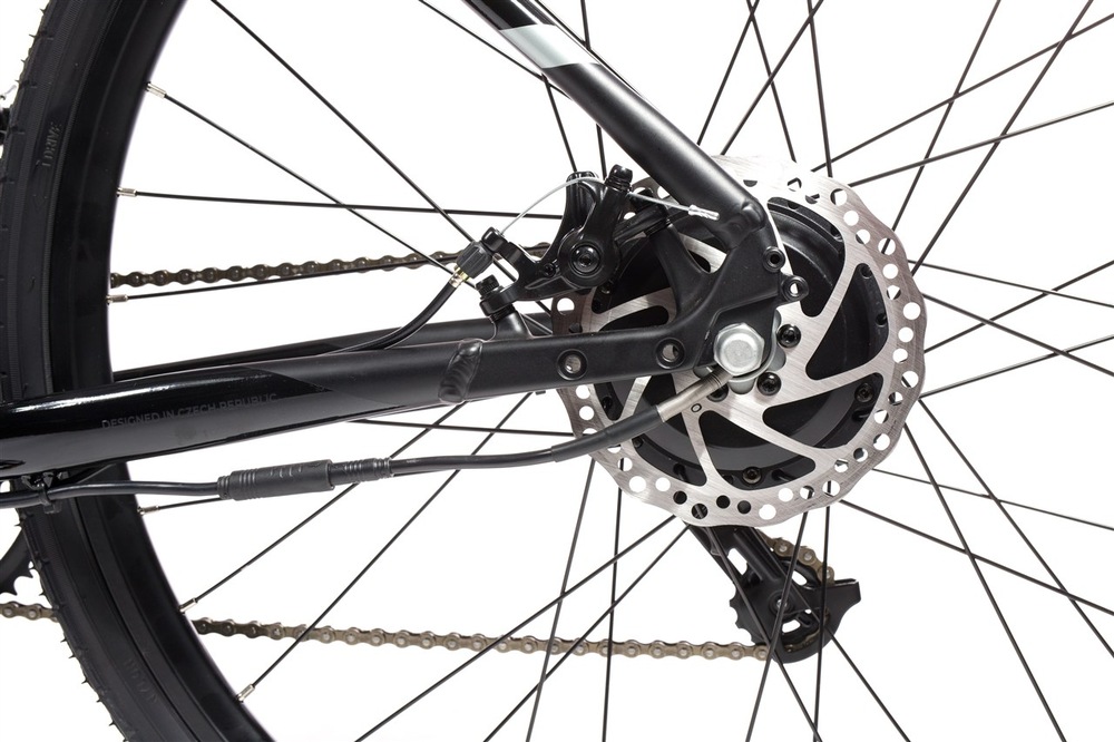 OLPRAN e-Gravel nabízí 7 rychlostí pro přizpůsobení se terénu