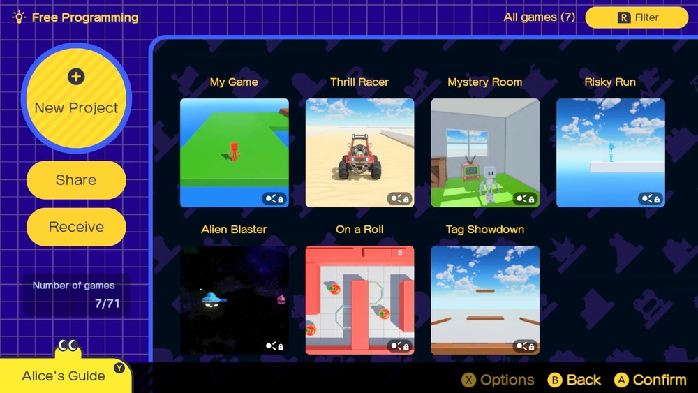 Hra Nintendo Switch Game Builder Garage Game Builder Garage