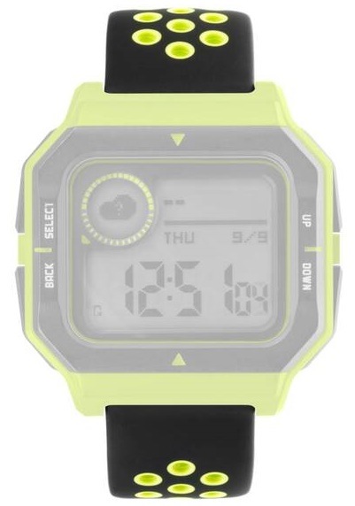 Řemínek FIXED Sport Silicone Strap 20mm na smartwatch černý Řemínek FIXED Sport Silicone Strap 20mm na smartwatch černý