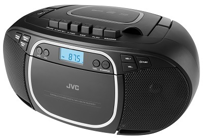 Radiomagnetofon s CD JVC RC-E451B černý Radiomagnetofon s CD JVC RC-E451B černý