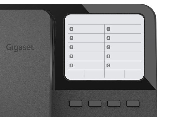 Domácí telefon Gigaset DESK 400 černý Domácí telefon Gigaset DESK 400 černý
