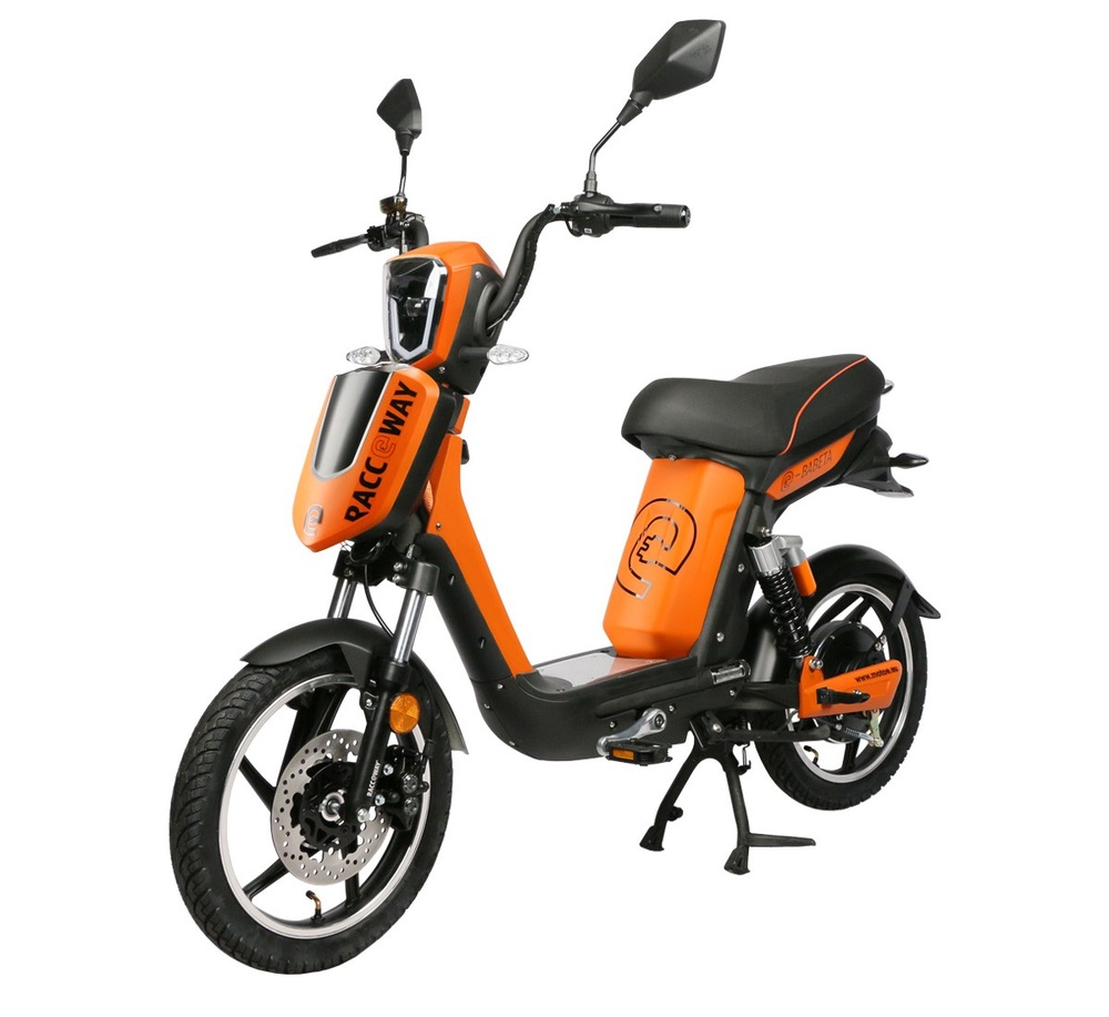 Elektroskútr RACCEWAY E-BABETA 12 Ah oranžová