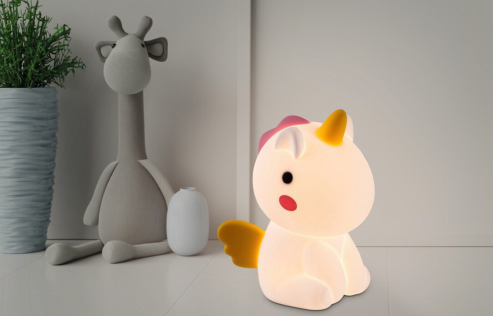 Dětská LED lampička Rabalux Unicoo 76020 bílá Dětská LED lampička Rabalux Unicoo 76020 - bílé