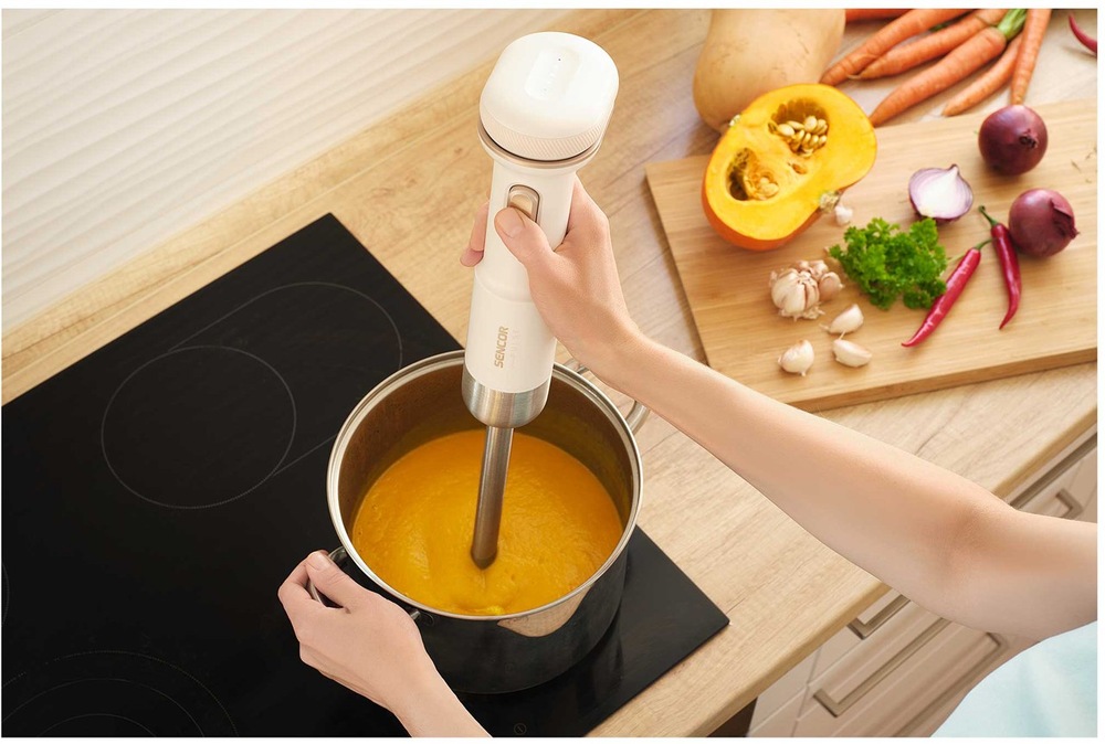 Ponorný mixér Sencor SHB 9130WH AKU bílý Ponorný mixér Sencor SHB 9130WH AKU