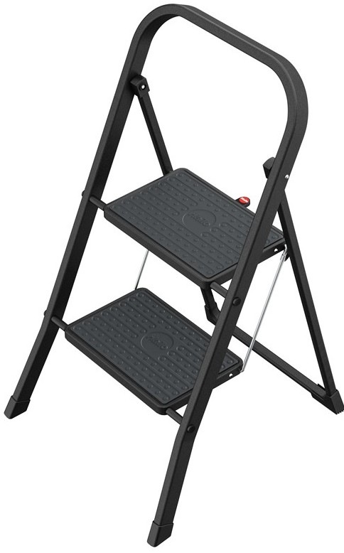 Ocelové skládací schůdky Hailo K44 StandardLine ve 2 stupních 
