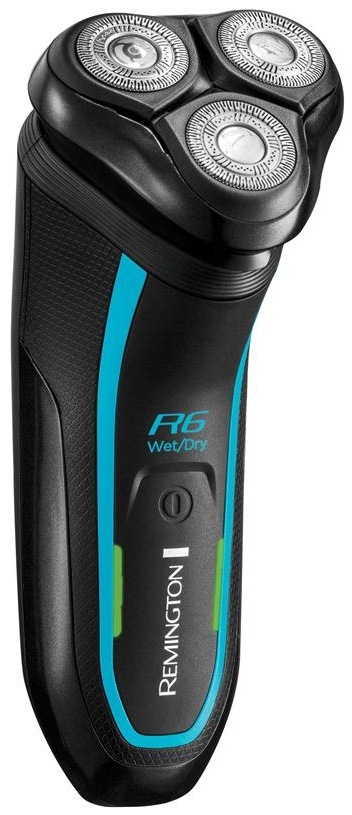 Holicí strojek Remington R6000 R6 Style Series Aqua Rotary Shaver černý/modrý